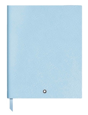 Cuaderno con funda Montblanc hoja a rayas