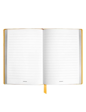 Cuaderno con funda Montblanc a rayas