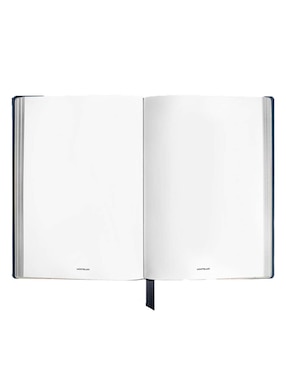 Cuaderno con funda Montblanc a rayas