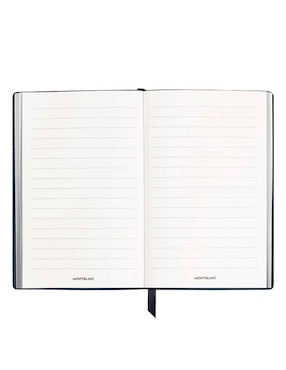 Cuaderno con funda Montblanc a rayas