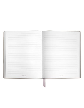 Cuaderno con funda Montblanc a rayas
