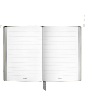 Cuaderno con funda Montblanc a rayas