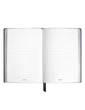 Cuaderno con funda Montblanc a rayas