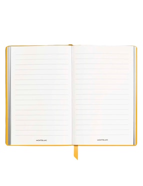 Cuaderno con funda Montblanc a rayas