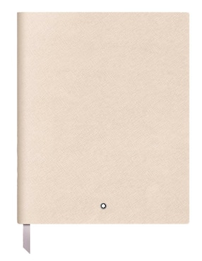 Cuaderno con funda Montblanc a rayas