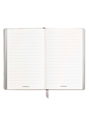 Cuaderno con funda Montblanc a rayas