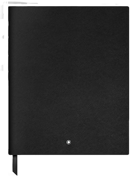 Cuaderno con funda Montblanc a rayas