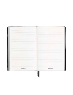 Cuaderno con funda Montblanc a rayas