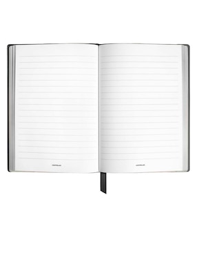 Cuaderno con funda Montblanc a rayas