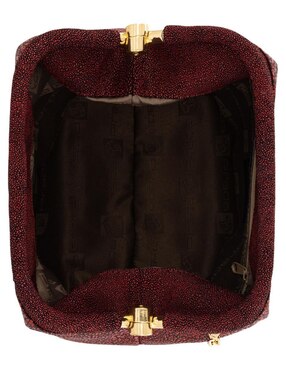 Bolsa bowler Prada de piel para mujer