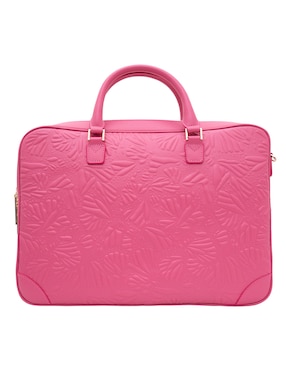Portafolio portalaptop Pineda Covalin Grabado Mariposa 15.6 pulgadas de piel