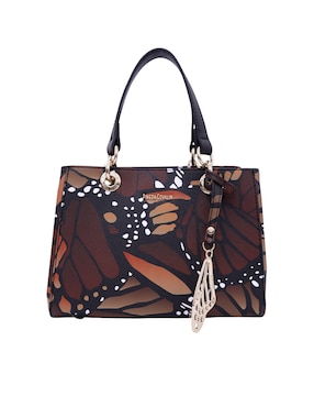 Bolsa satchel Pineda Covalin Mariposa Macro para mujer