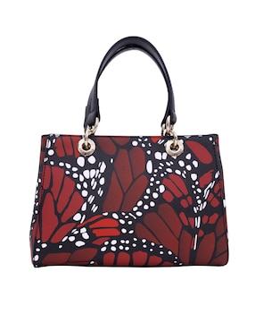 Bolsa satchel Pineda Covalin Mariposa Macro para mujer