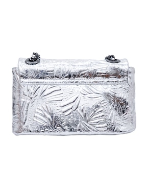 Bolsa crossbody Pineda Covalin Grabado Mariposa de piel para mujer
