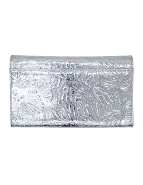 Bolsa clutch Pineda Covalin Grabado Mariposa de piel para mujer