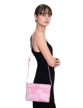 Bolsa crossbody pineda covalin cempasúchil ofrenda para mujer