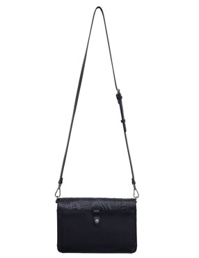 Bolsa crossbody pineda covalin grabado mariposa de piel para mujer