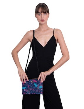 Bolsa crossbody pineda covalin colibrí para mujer