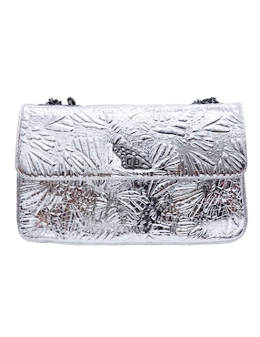 Bolsa crossbody pineda covalin grabado mariposa de piel para mujer