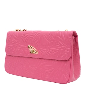Bolsa crossbody pineda covalin grabado mariposa de piel para mujer