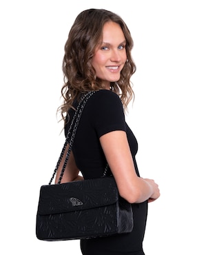Bolsa crossbody pineda covalin de piel para mujer