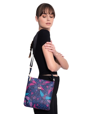 Bolsa messenger pineda covalin colibrí para mujer