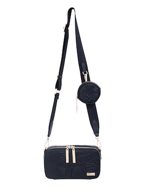 Bolsa crossbody Pineda Covalin Grabado Mariposa de piel para mujer