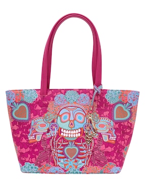 Bolsa tote pineda covalin día de muertos catrina para mujer