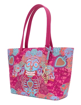 Bolsa tote pineda covalin día de muertos catrina para mujer