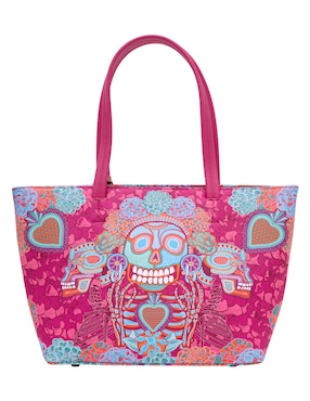 Bolsa tote pineda covalin día de muertos catrina para mujer