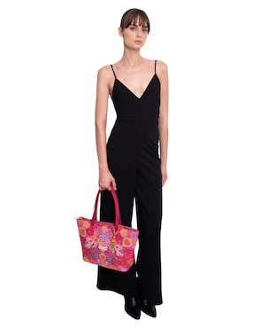 Bolsa tote pineda covalin día de muertos catrina para mujer