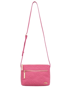 Bolsa crossbody Pineda Covalin Grabado Mariposa de piel para mujer