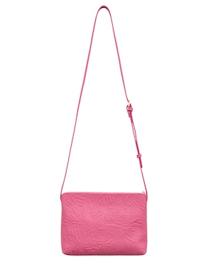 Bolsa crossbody Pineda Covalin Grabado Mariposa de piel para mujer