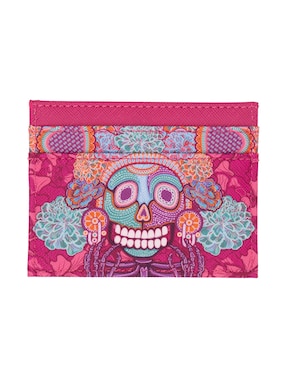Tarjetero Pineda Covalin Día de Muertos Catrina para mujer