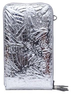 Bolsa crossbody Pineda Covalin Grabado Mariposa de piel para mujer
