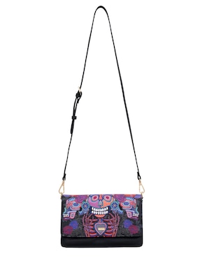 Bolsa crossbody Pineda Covalin Día De Muertos Catrina para mujer