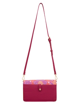 Bolsa crossbody Pineda Covalin Día De Muertos Catrina para mujer
