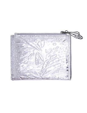 Cartera pineda covalin grabado mariposa para mujer