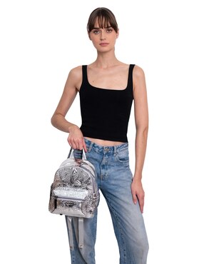 Mochila casual Pineda Covalin Grabado Mariposa para mujer