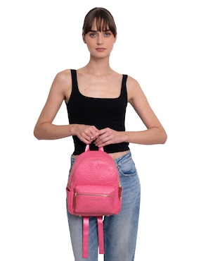 Mochila casual Pineda Covalin Grabado Mariposa para mujer