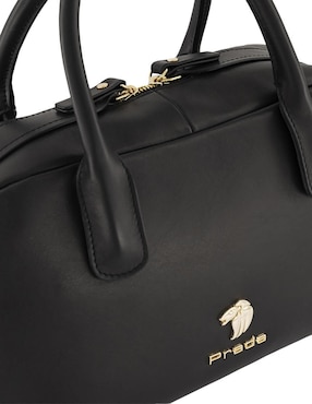 Bolsa bowler Prada de piel para mujer