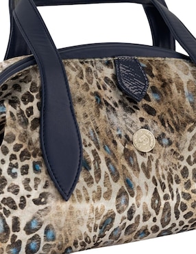 Bolsa bowler Prada de piel para mujer