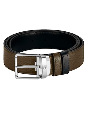 Cinturón Montblanc de piel para hombre