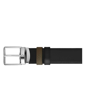 Cinturón Montblanc de piel para hombre
