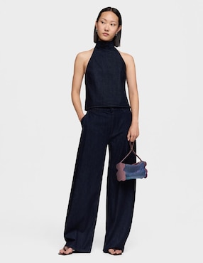 Bolsa shoulder Tous Salsi Oso de piel para mujer