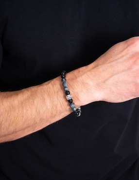 Pulsera Pineda Covalin de plata p 925 con acabado mate