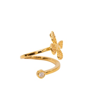 Anillo de mariposa Pineda Covalin zirconia