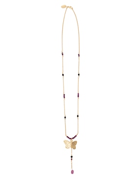Collar de mariposa Pineda Covalin 18 K