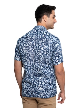 Camisa casual Pineda Covalin manga corta para hombre