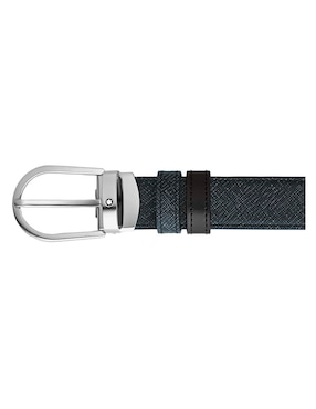 Cinturón Montblanc de piel para hombre